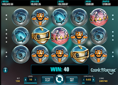 Play pokies online at Slots Million Casino Cosmic Fortune online pokies