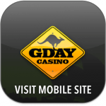 G'day Casino mobile