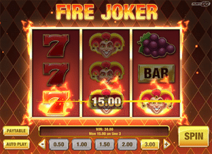 Fire Joker 3-reel slot