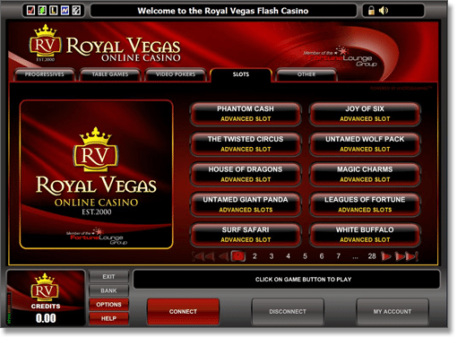 Royal Vegas Flash Casino