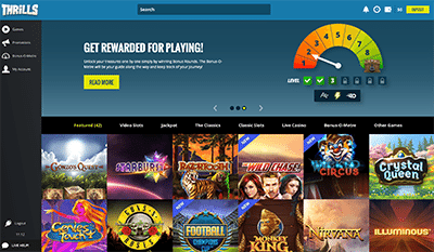 Thrills instant-play casino