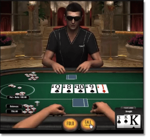 Poker3 Heads Up Texas Holdem from BetSoft