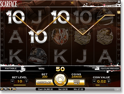 Scarface Video Slot for Real Money