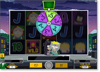 Kenny's Multipliers Mini Feature no South Park: Reel Chaos