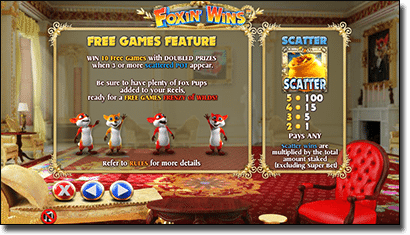 Foxin' Wins Free Game Feature