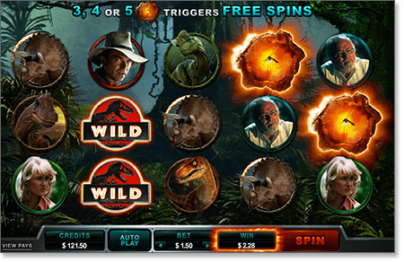 Jurassic Park Real Money Slot