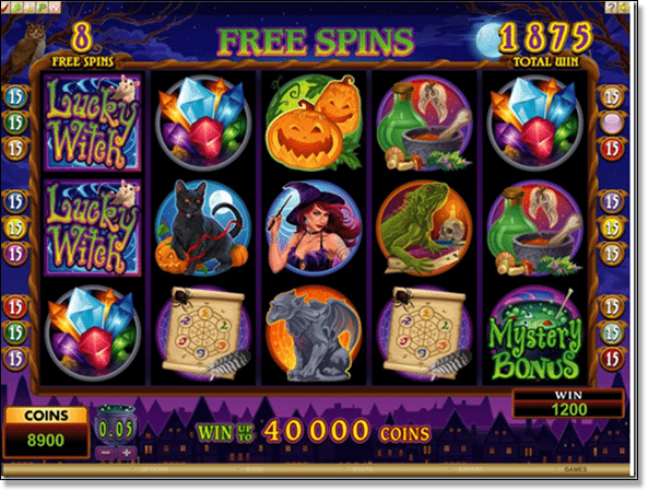 Lucky Witch Free Spins