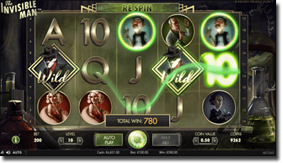 Play The Invisible Man Real Money Slots at G'Day Casino