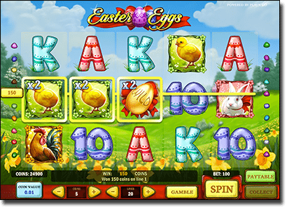 Play Easter Eggs video slot by Play 'n' Go