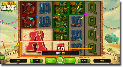 Spinata Grande video slot gameplay