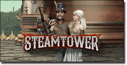 Play Steam Tower slots online for real money