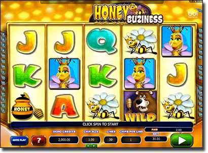 Play Honey Buziness pokies for real money online