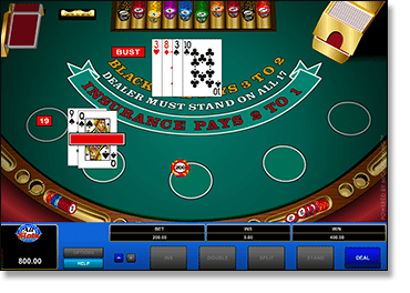 Play Microgaming blackjack at the best AUD casinos