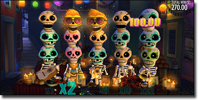 Play Esqueleto Explosivo for real money at Slots Million Play Esqueleto Explosivo pokies at Slots Million