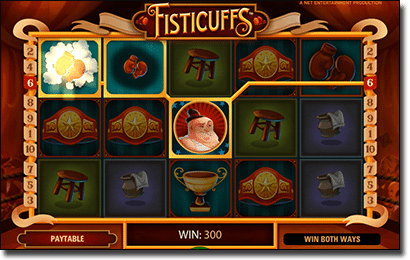 Fisticuffs pokie game