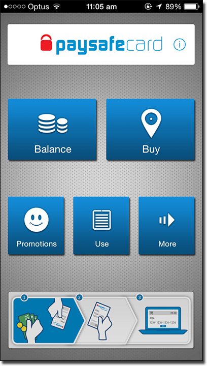 Paysafecard app 