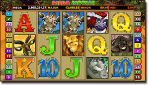 Mega Moolah progressive jackpot pokies