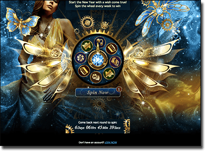 All Slots Casino Wheel of Riches promotion 2016