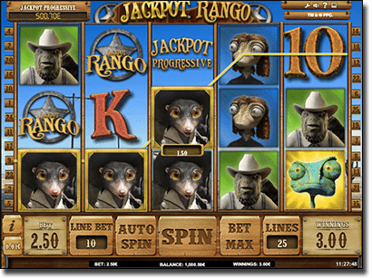 Rango online pokies game