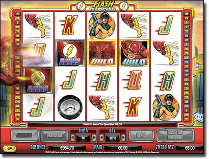 Flash Velocity online pokies by Cryptologic