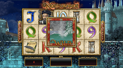 Nostradamus Prophecy free spins feature