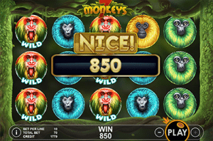 7 Monkeys pokies