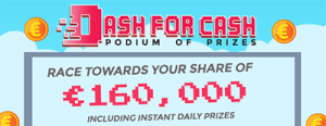 Dash for Cash promo