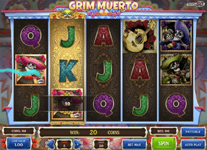 Grim Muerto pokies