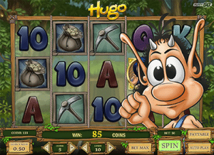 Hugo pokies game