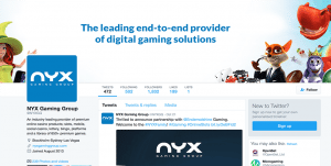 NYX Gaming pokies on Twitter