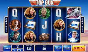 Top Gun Playtech slot