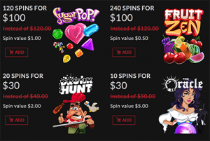Buy discounted spins on the pokies at Boombet Casino Store Boombet Casino discount store
