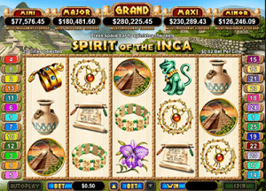 Spirit of the Incas slot