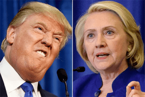 Clinton VS Trump
