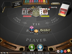 Online baccarat