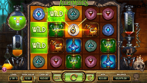 Alchymedes slot game