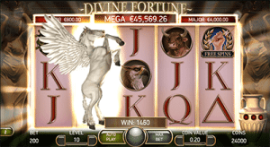 Divine Fortune Wild on Wild bonus
