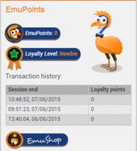 Emu Casino bonus